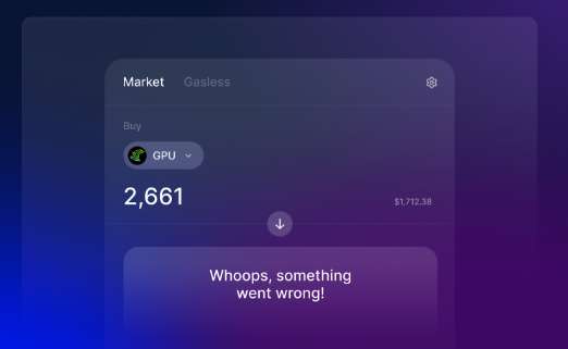 Generic Swap Error