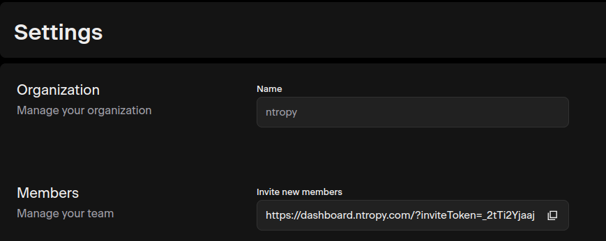 Invite users
