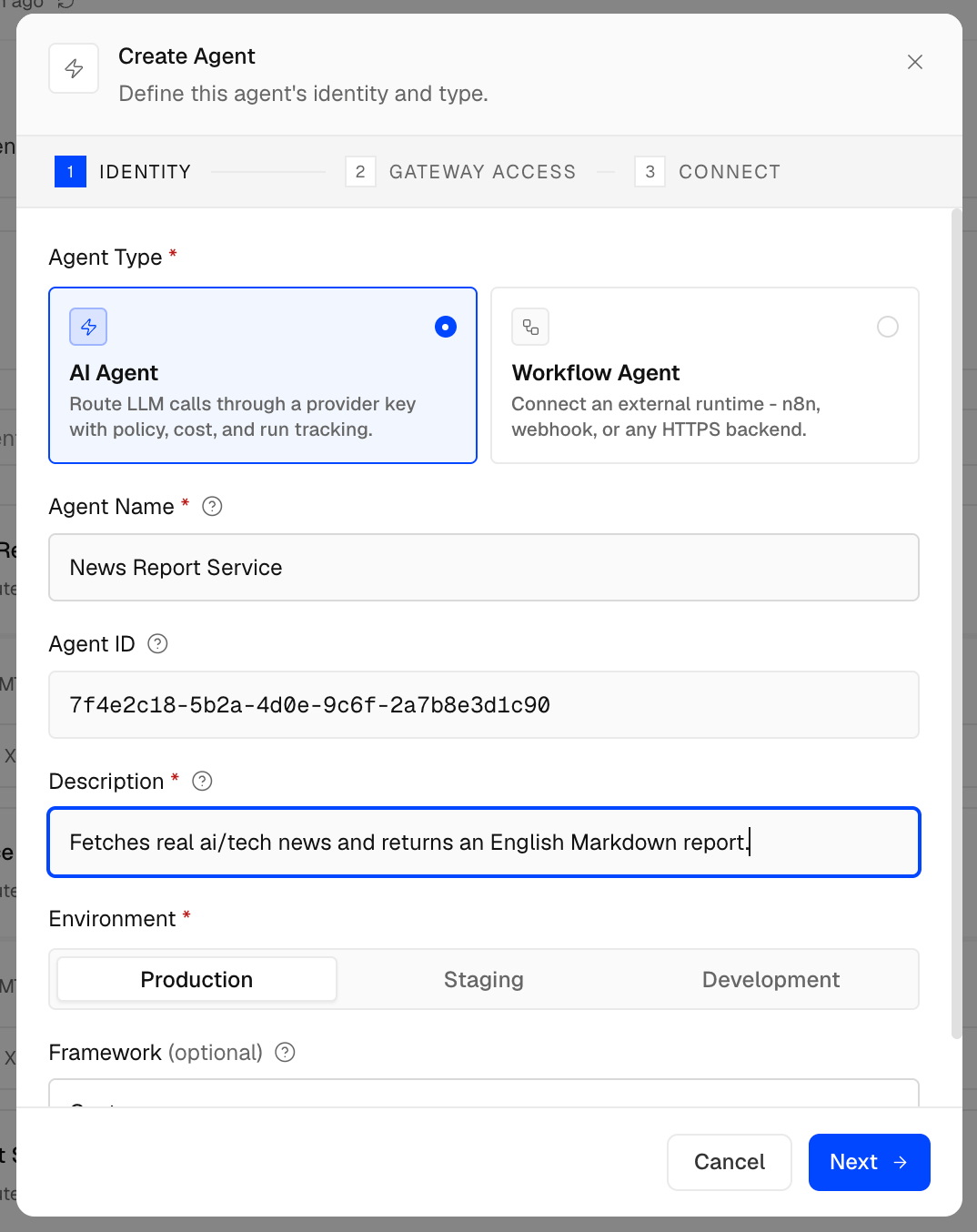 Create an Alephant Agent for an OpenClaw runtime