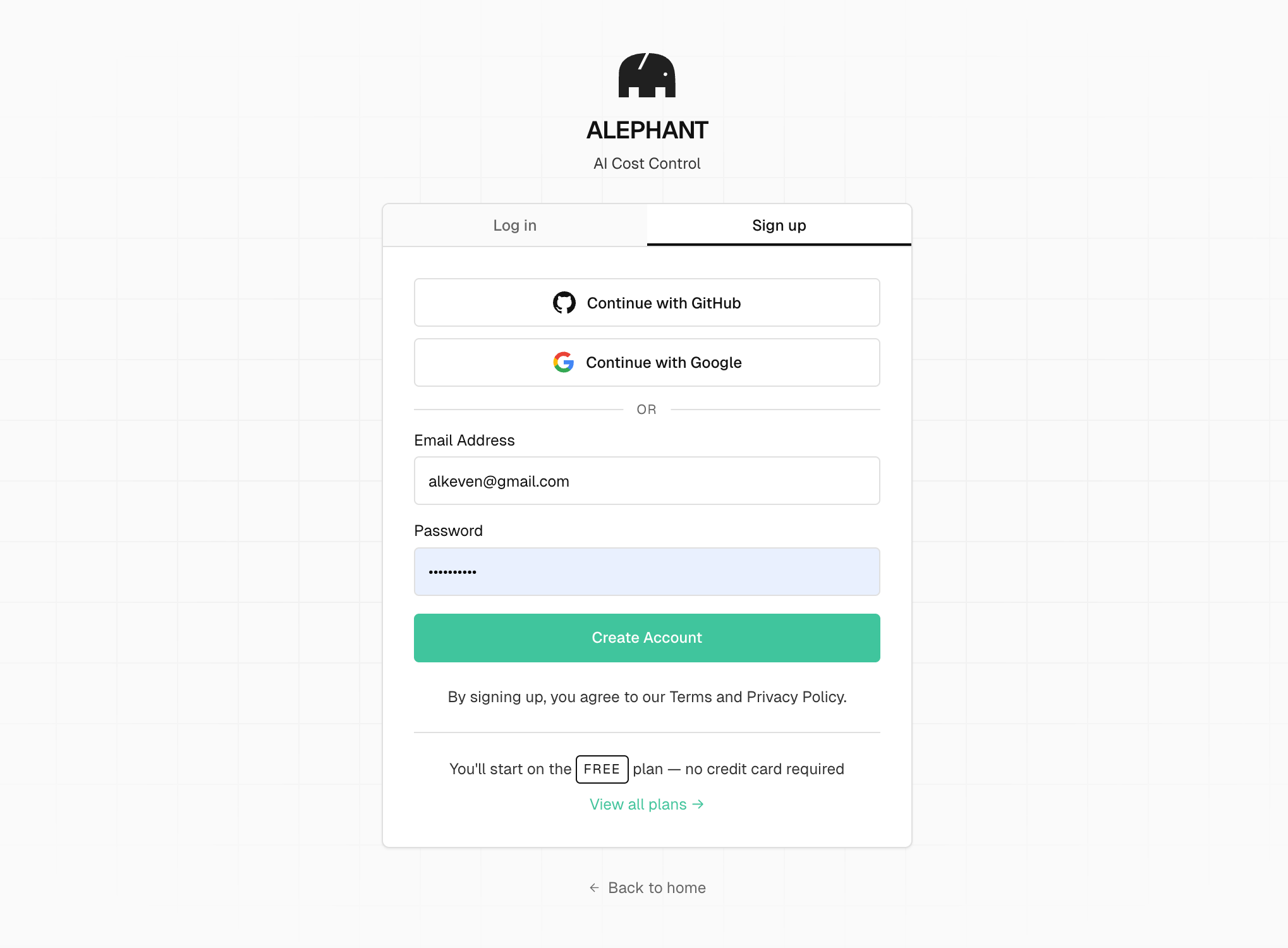 Register for Alephant