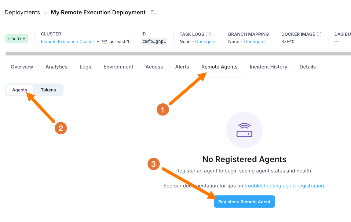 Register a Remote Agent