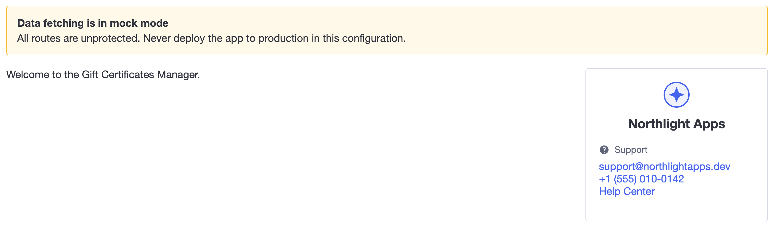 Starter app boilerplate