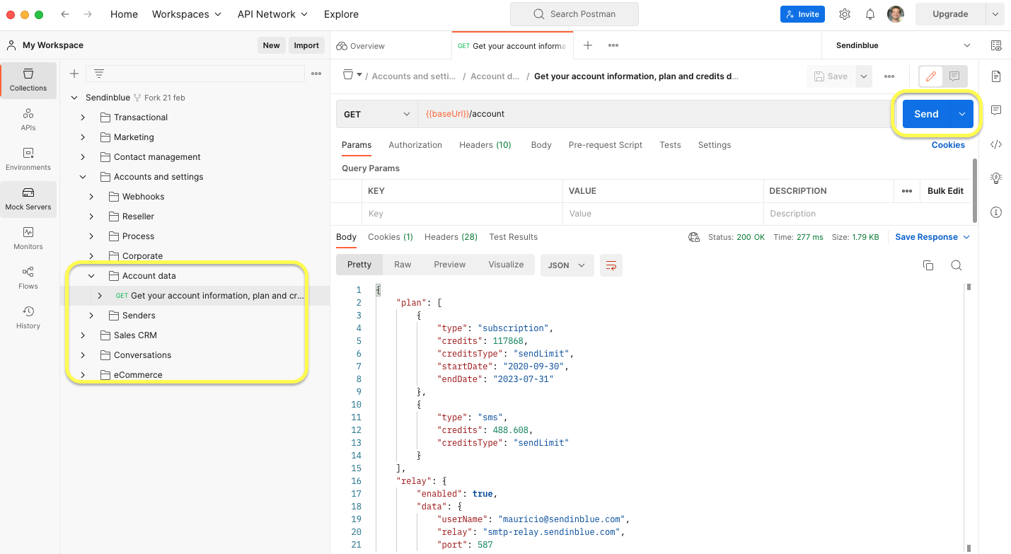 Fetching data