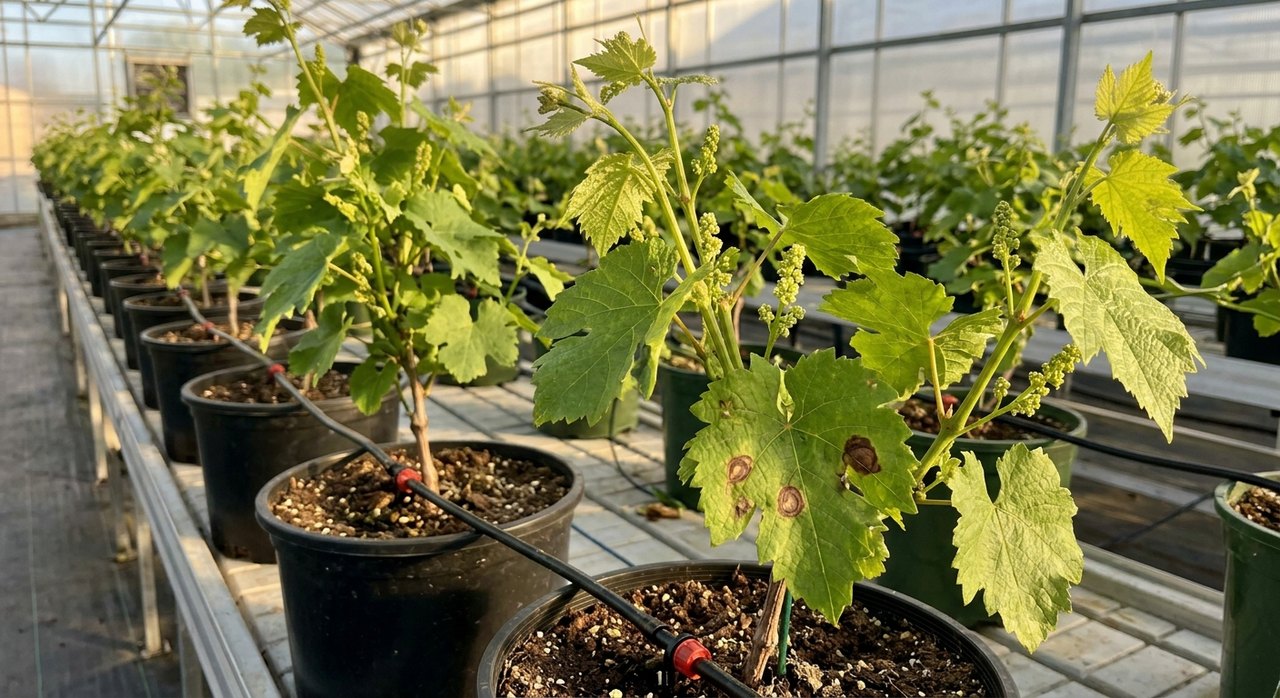 Synthetic crop-disease detection image