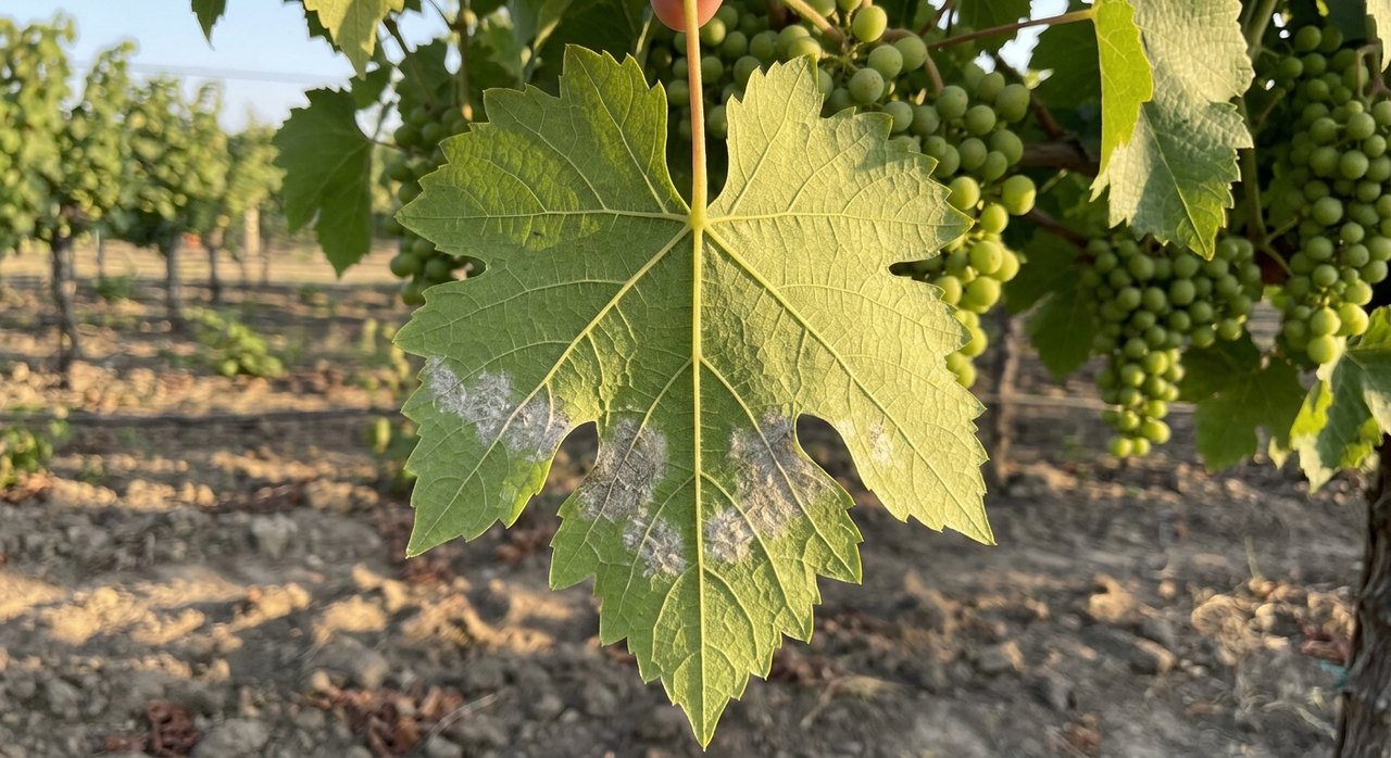 Synthetic crop-disease detection image