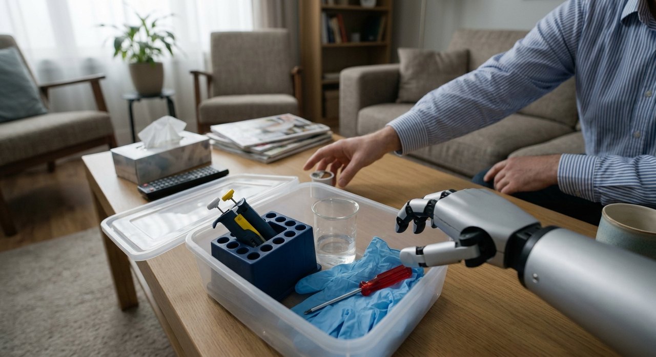 Egocentric humanoid robot scene-understanding image