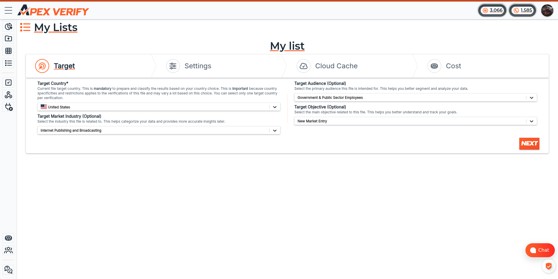 Complete the upload form