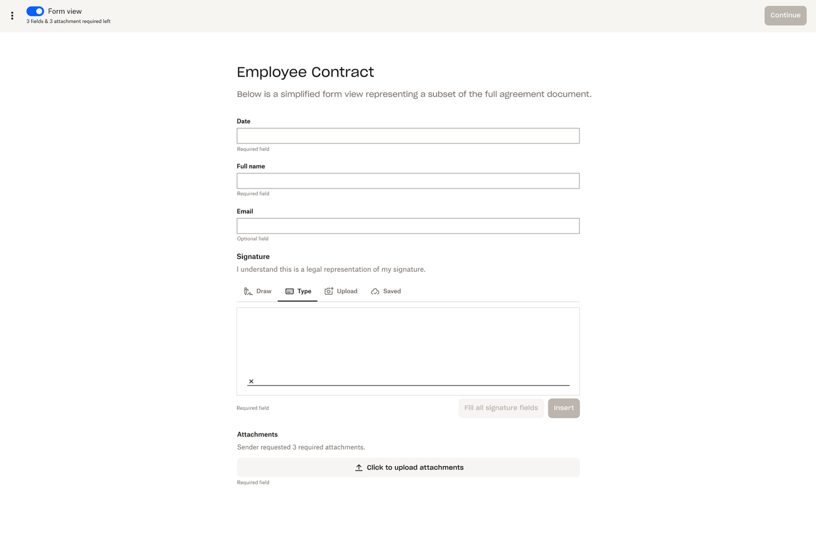 Updated signer app