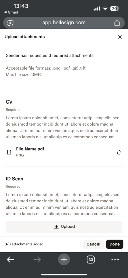 Updated signer app