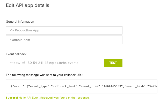 Screenshot of OAuth billing and scopes being selected