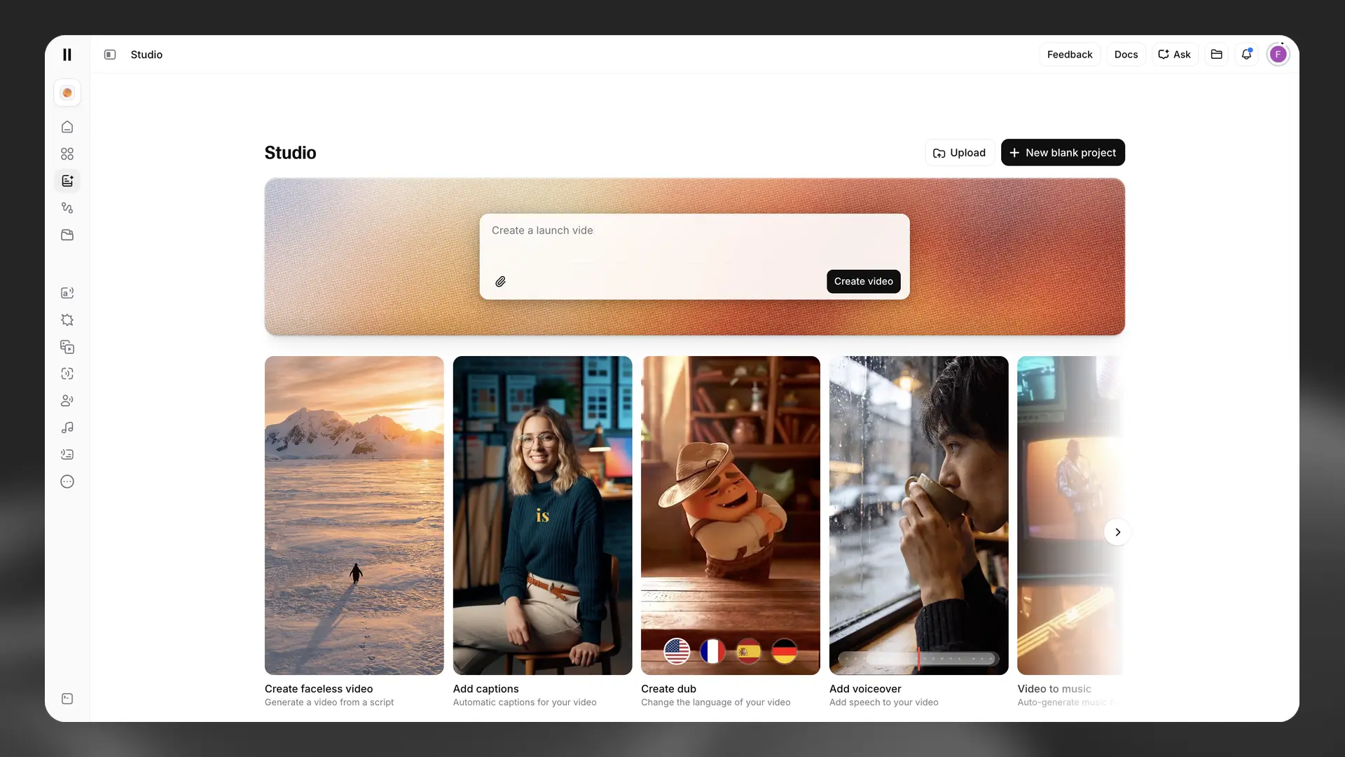 Studio guide overview Studio guide overview