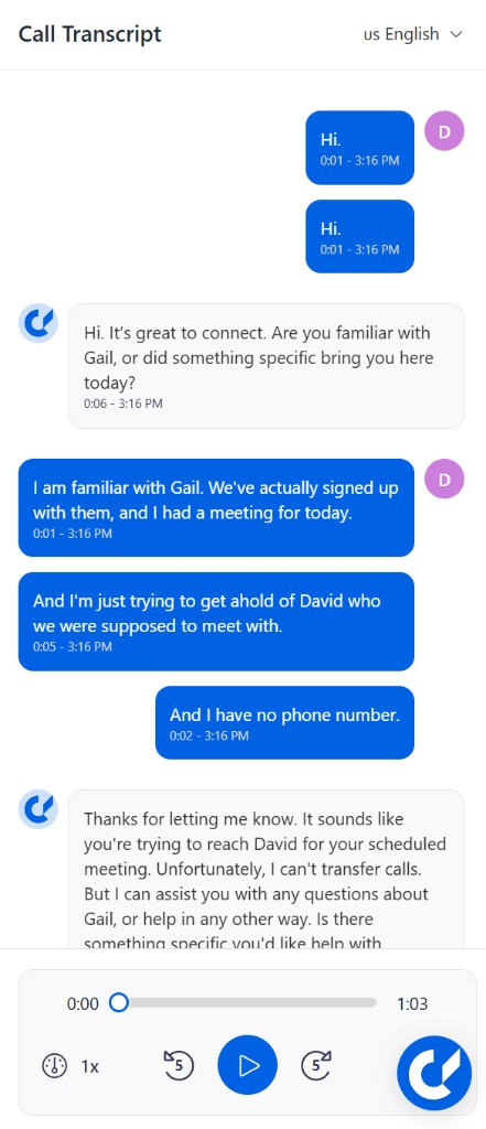 Call Transcript