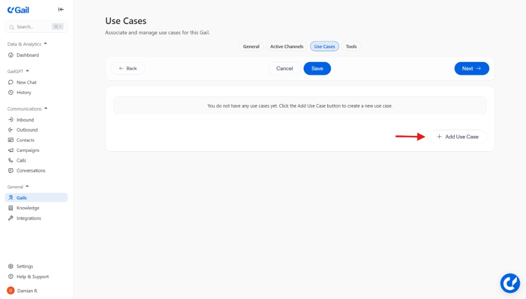 Add Use Case