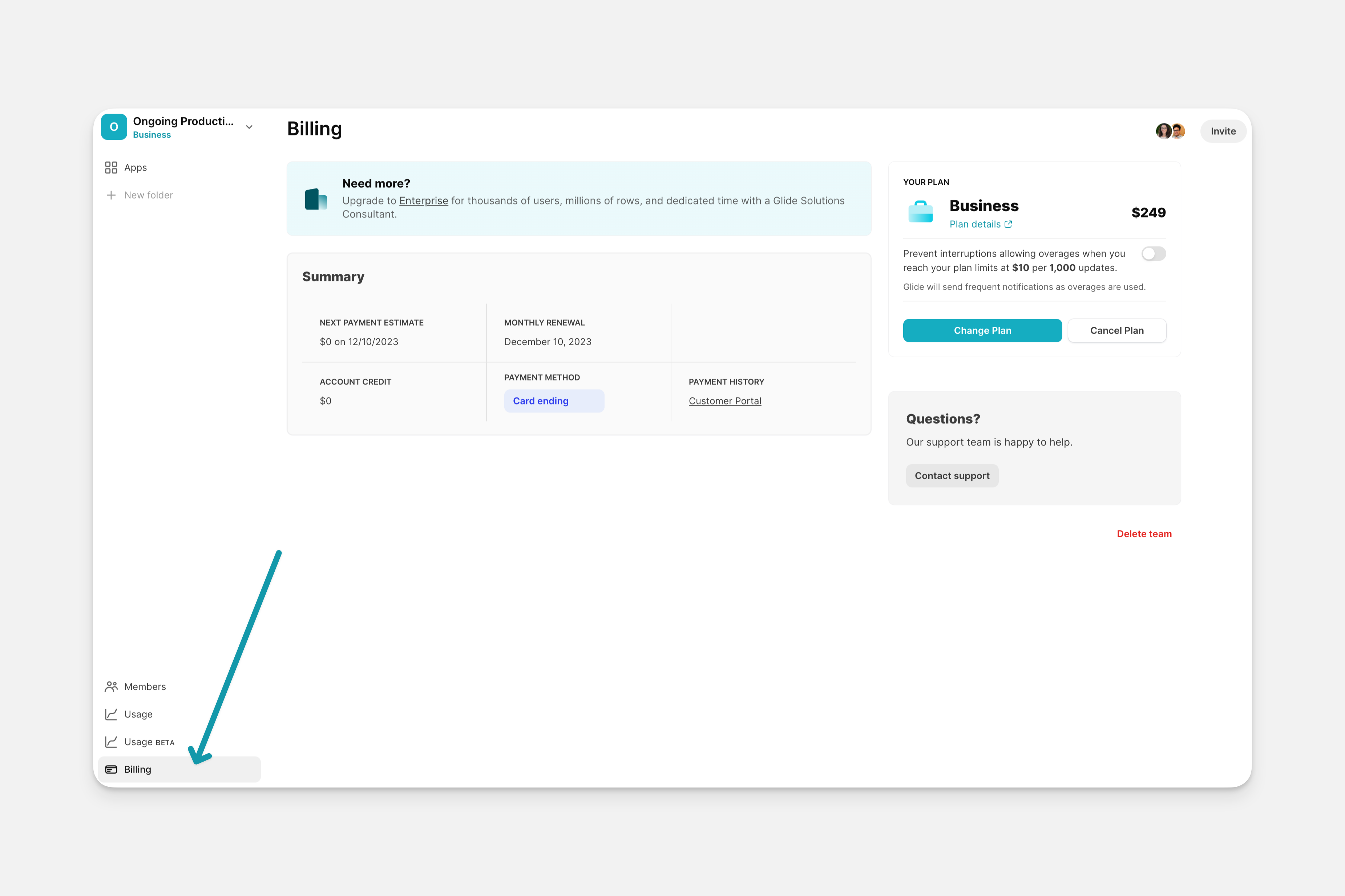 Glide dashboard - Image 7