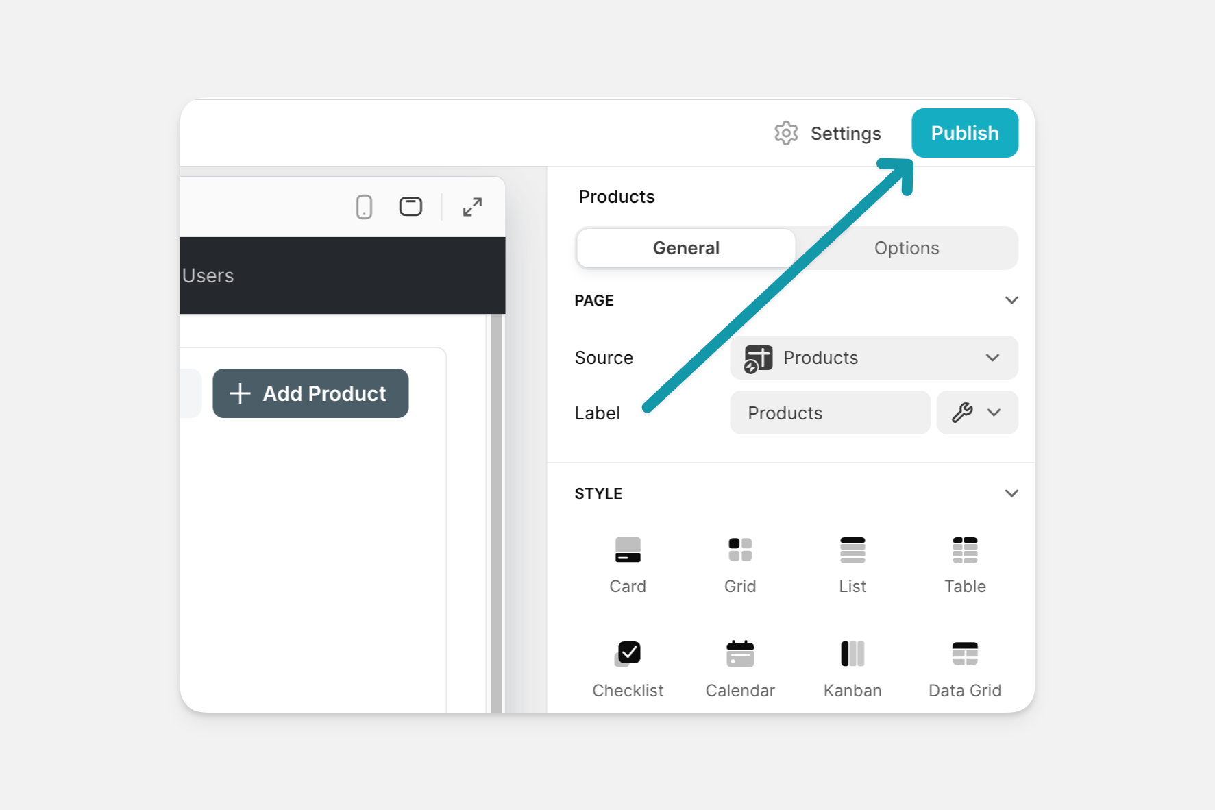 Publishing an app for the first time.
