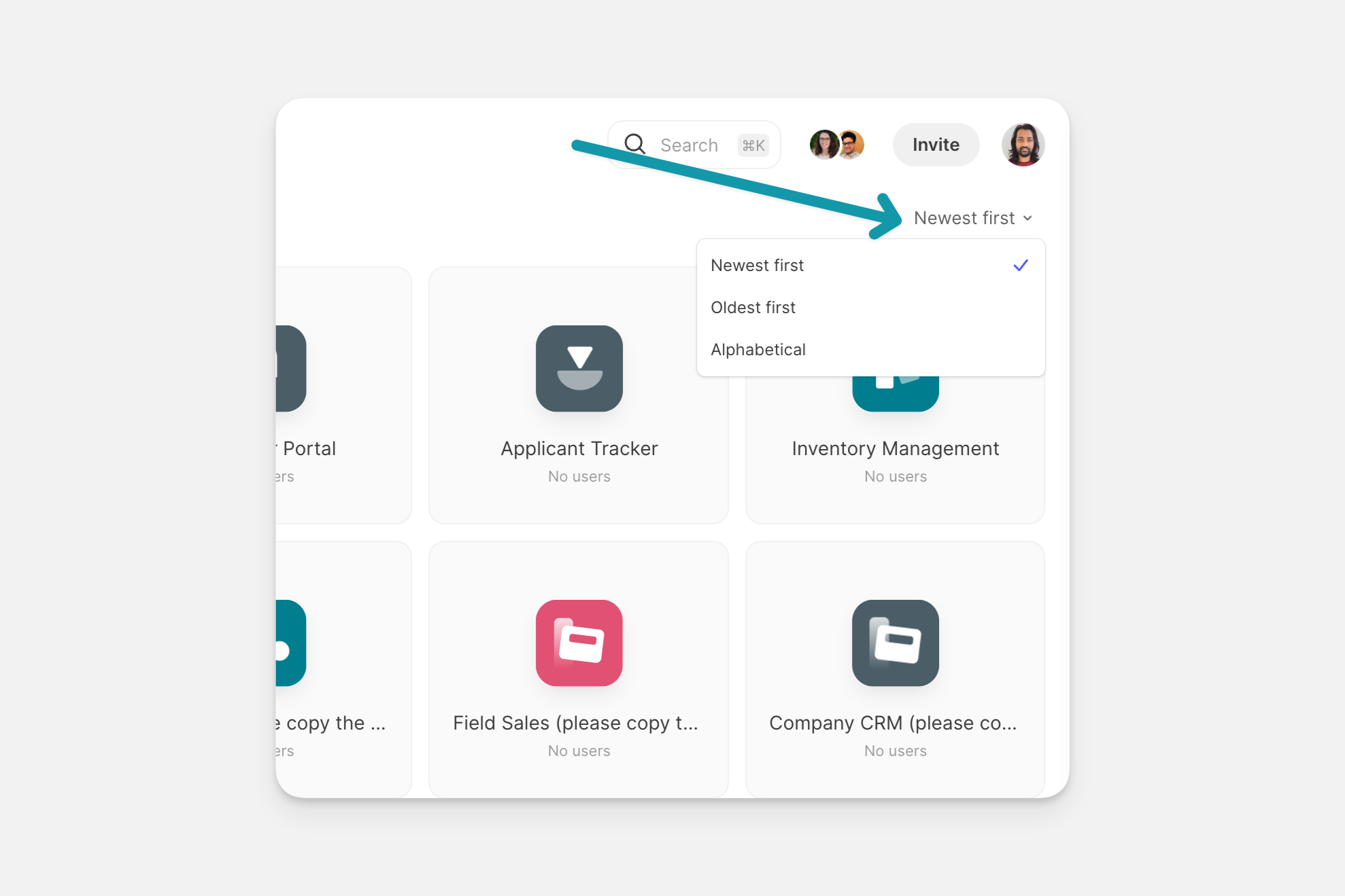Glide Dashboard - Image 1