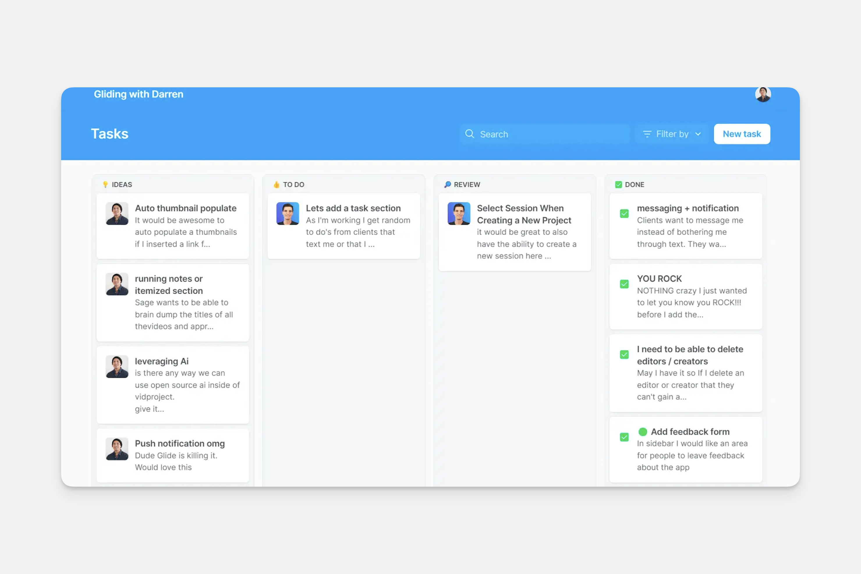 Darren's Kanban Collection