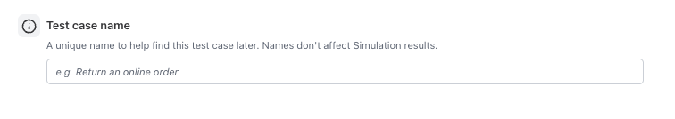 Naming test cases