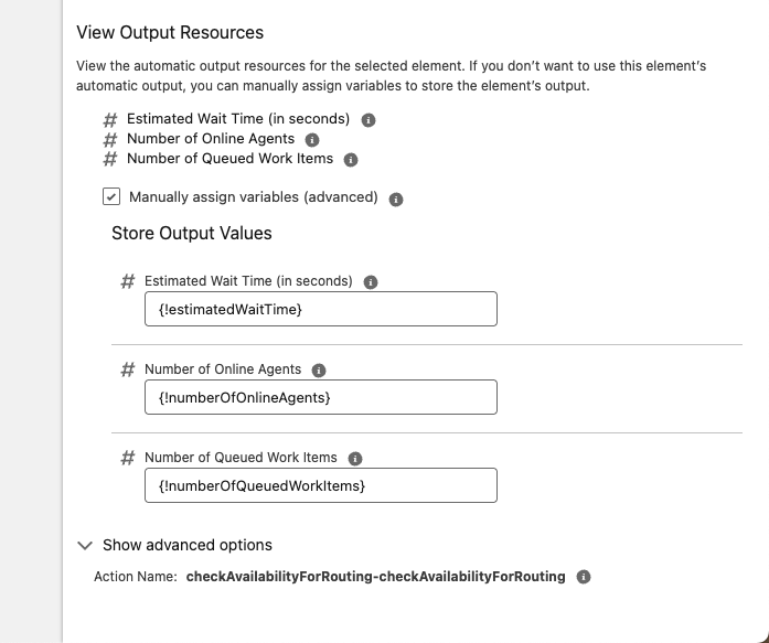 Assign Variables