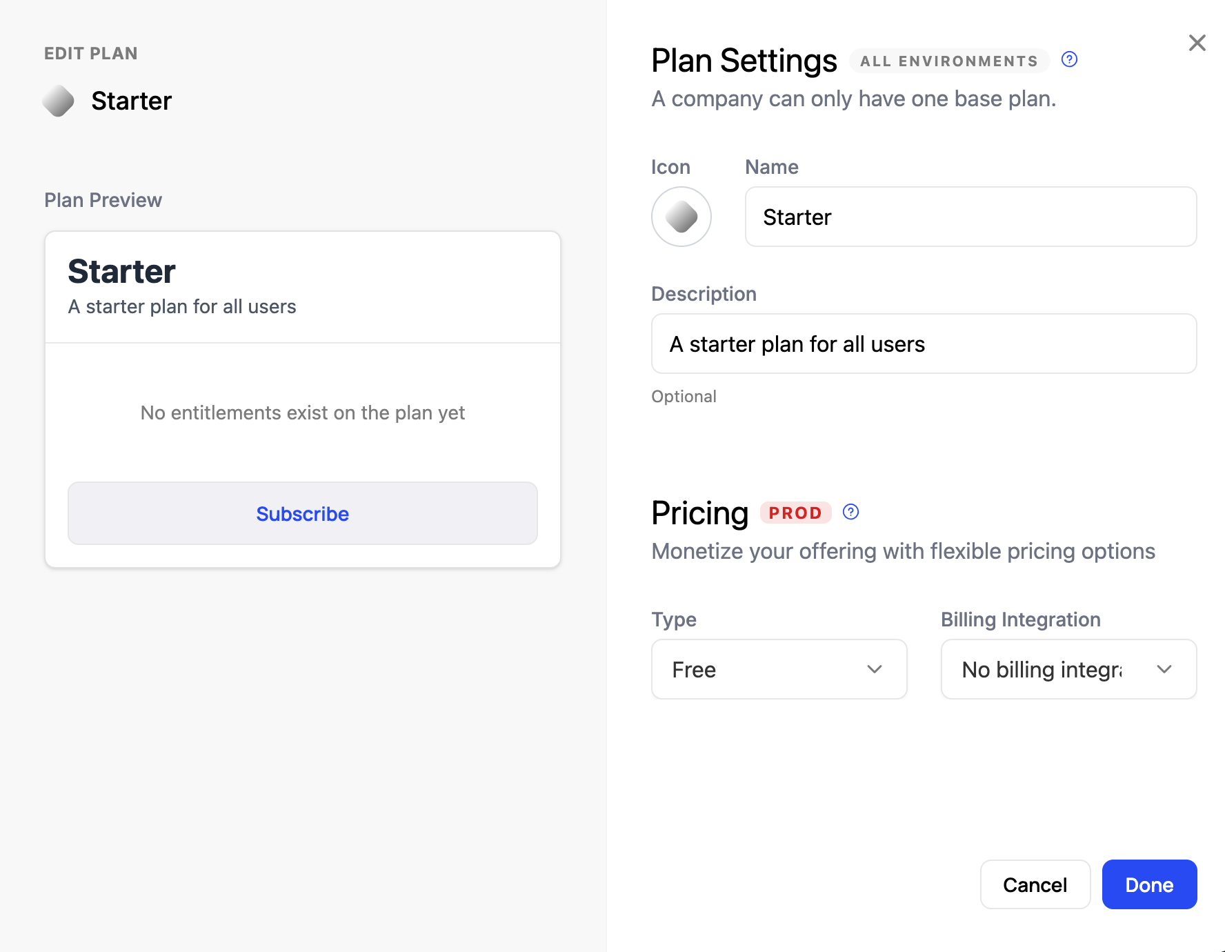 Starter Plan 1
