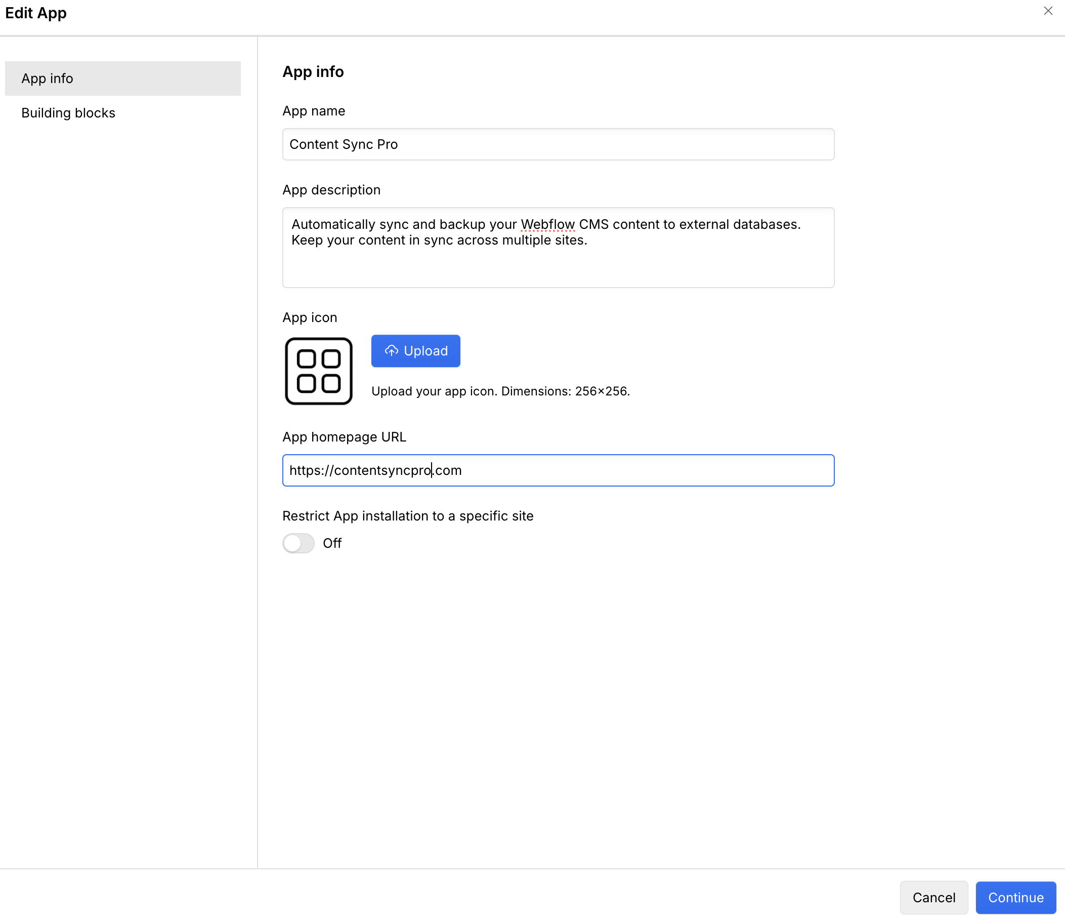 App Details