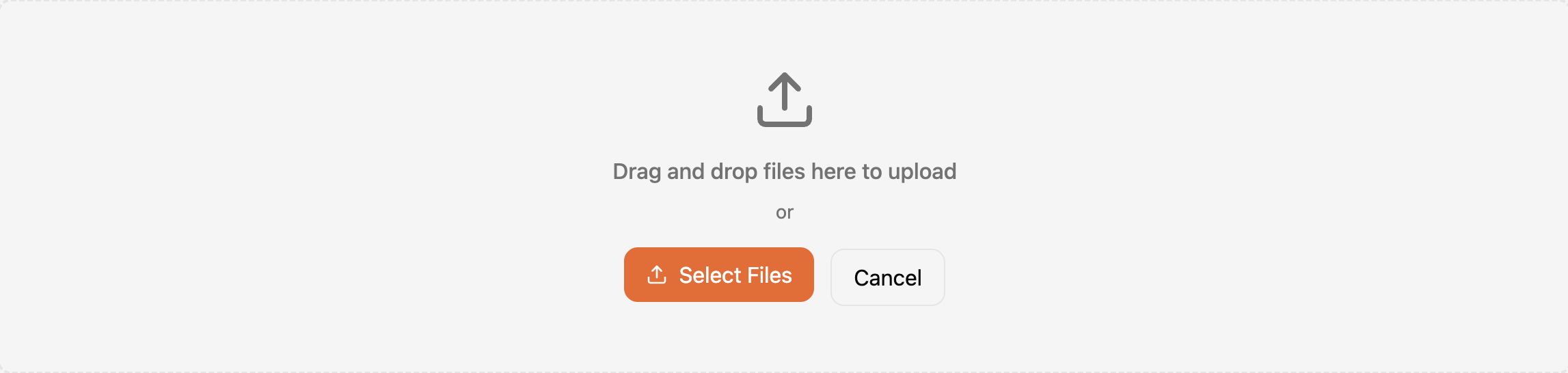 IBEE Object Storage upload interface