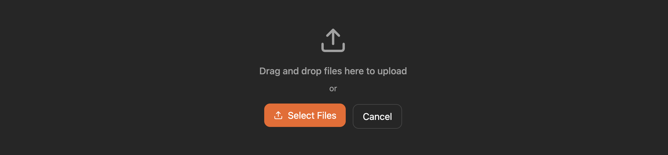 IBEE Object Storage upload interface