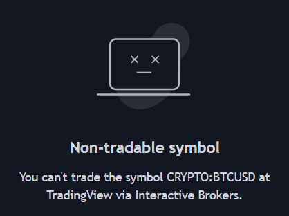 Non-tradable symbol error.