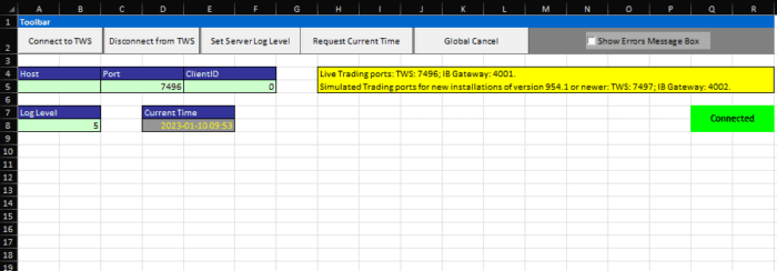 ActiveX Sample Sheet