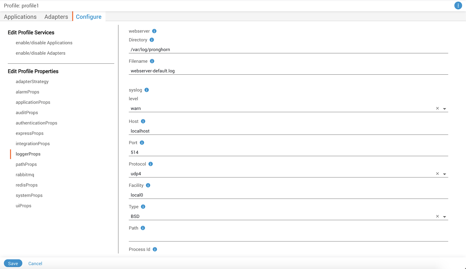 Profile Properties