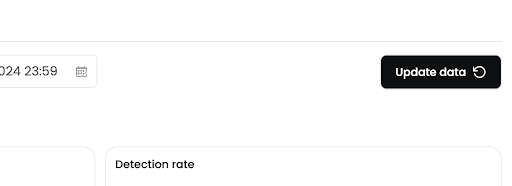 Update data button