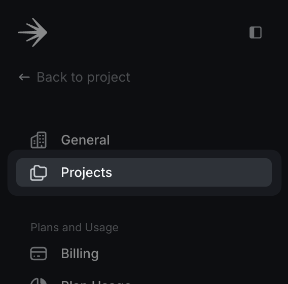 Sidebar Projects