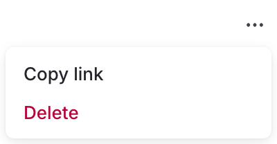 The "Edit" option in a pending change's overflow menu.