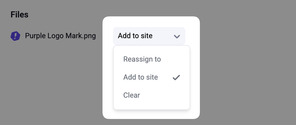 Reassign Resources
