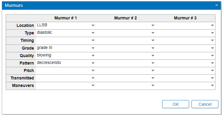 Murmur Details Wizard