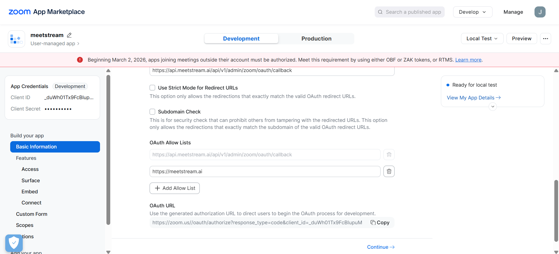 allow lists url paste
