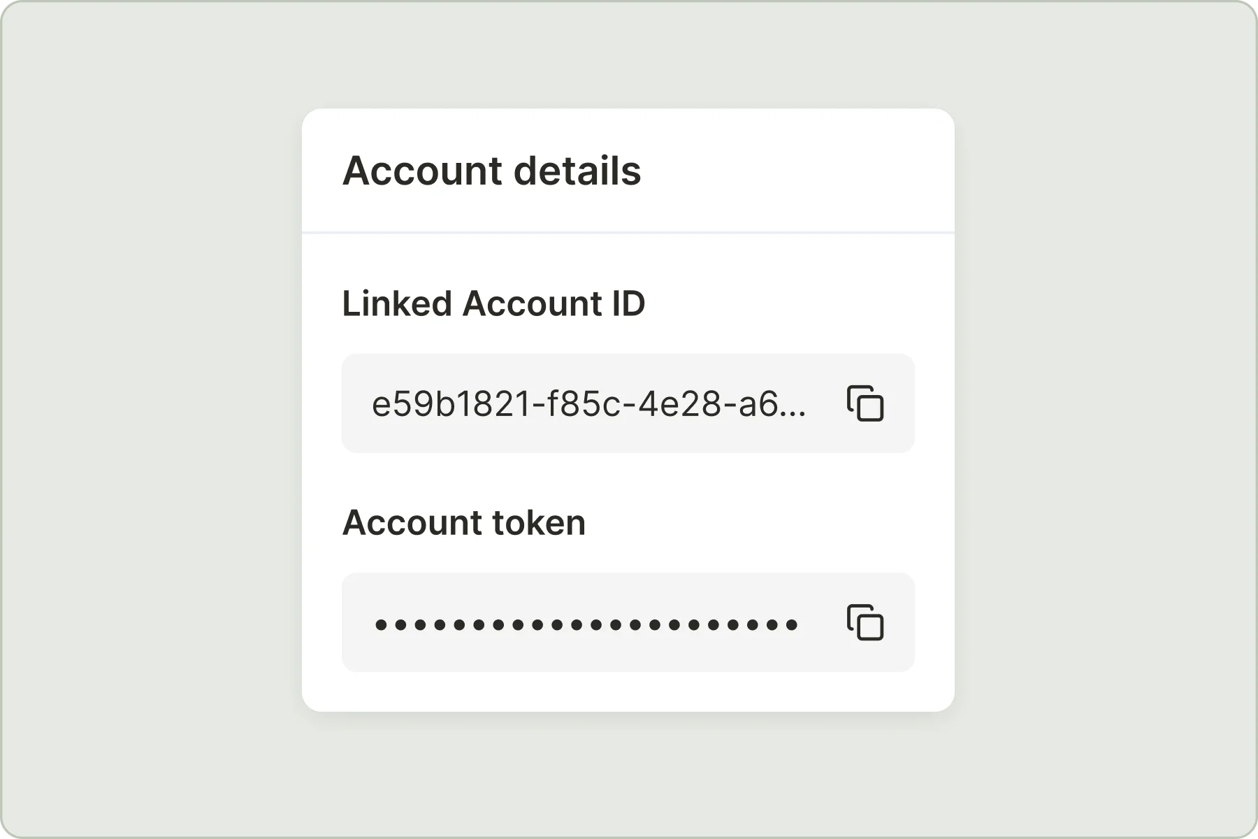 End user organization information