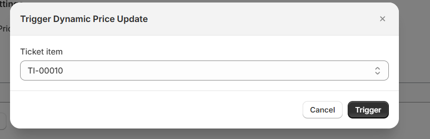 Trigger button