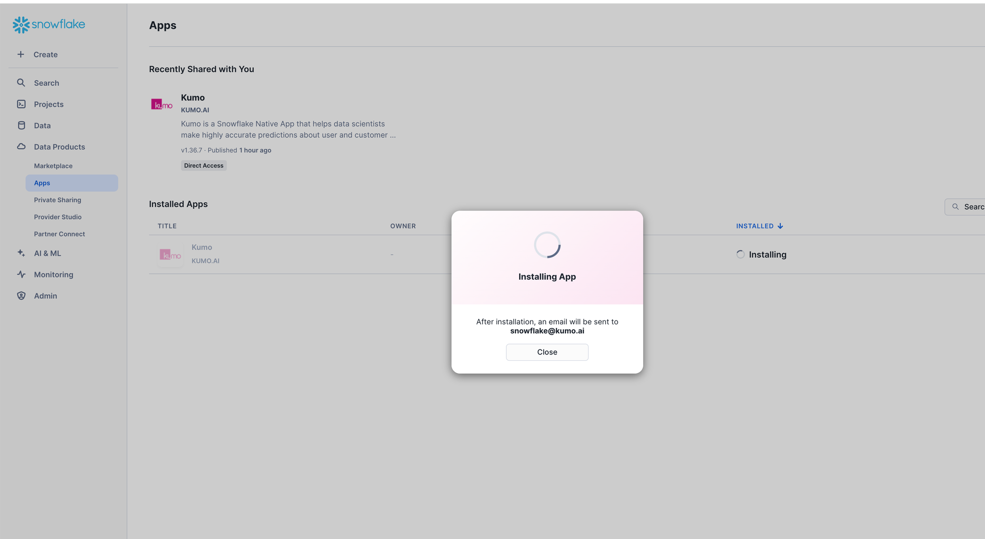 Installing Kumo