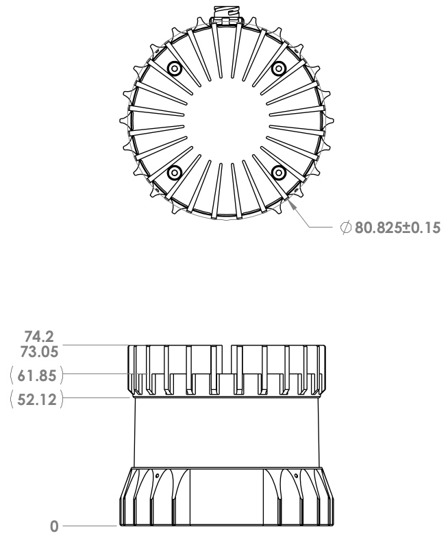 Radial Cap