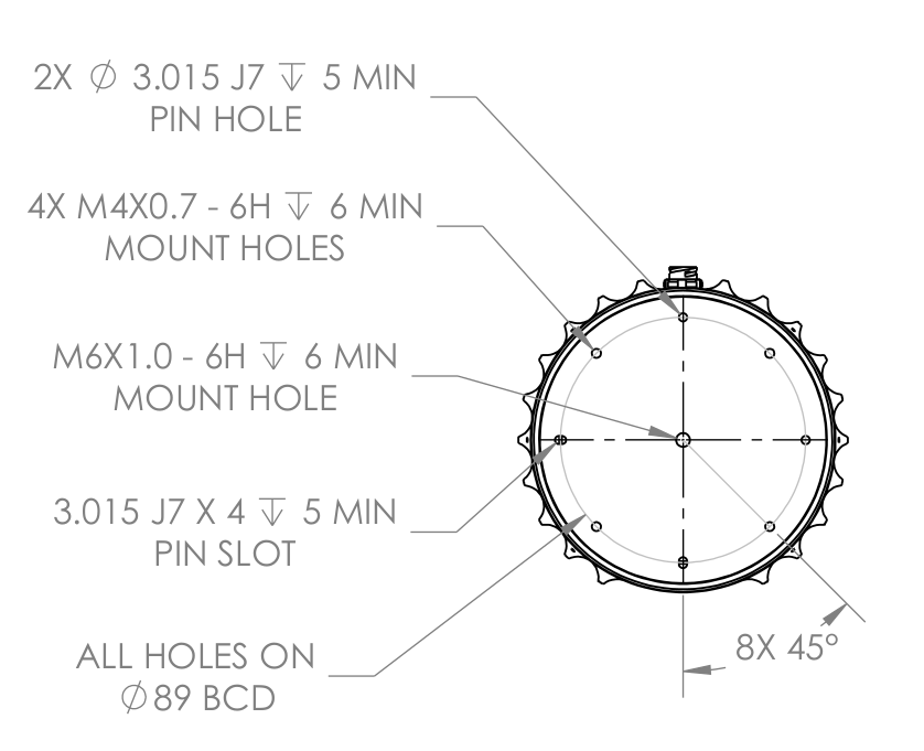 Mechanical Drawings (cntd.) — view 1