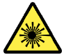 Laser radiation symbol