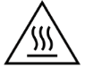 Hot surface symbol