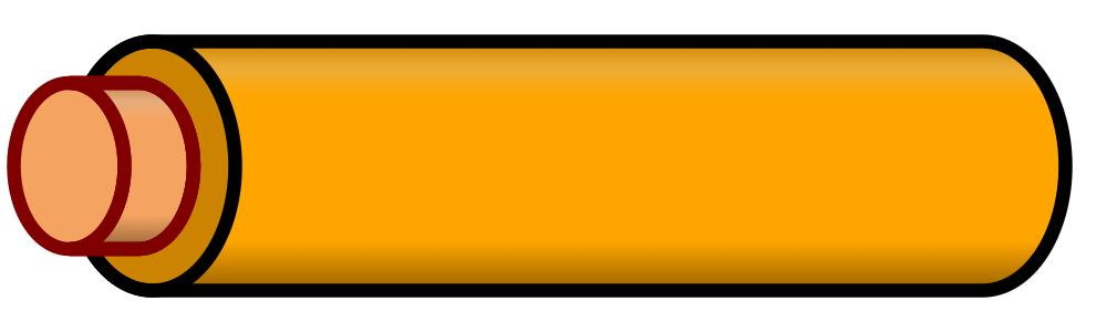 Orange wire