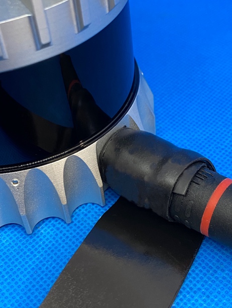 Start of Self-Vulcanizing tape wrap
