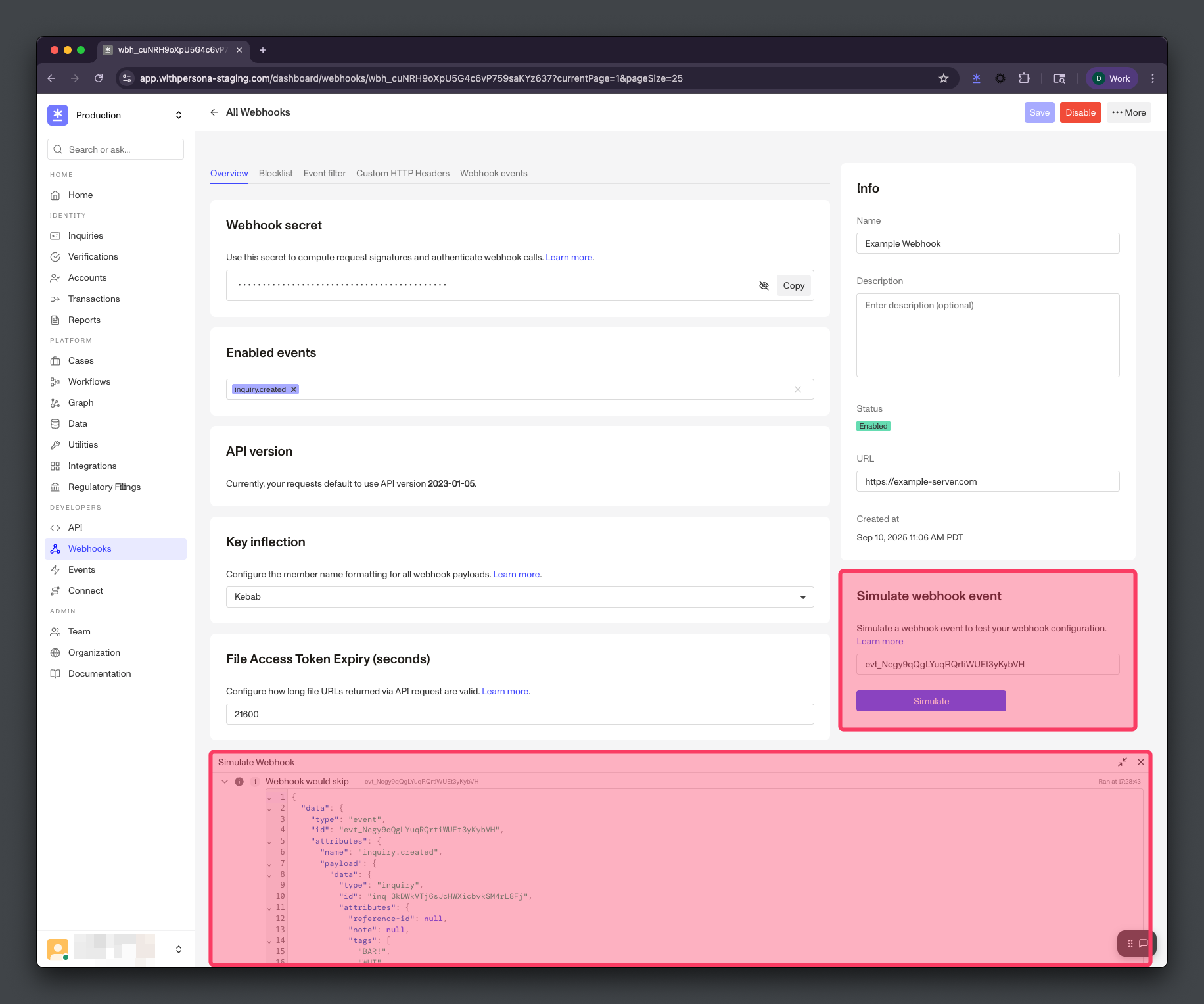 webhook-event-simulation