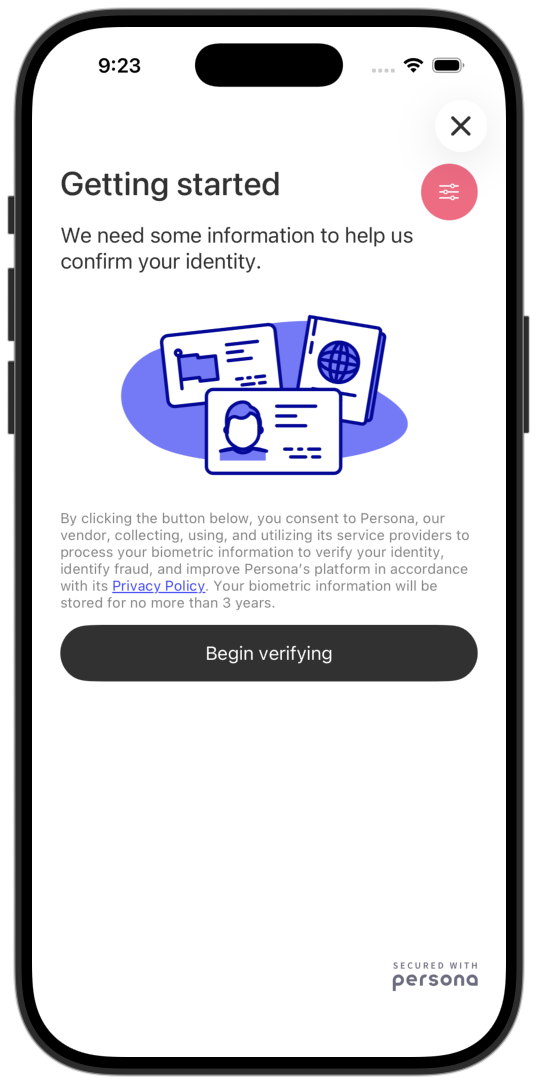 persona verification flow start