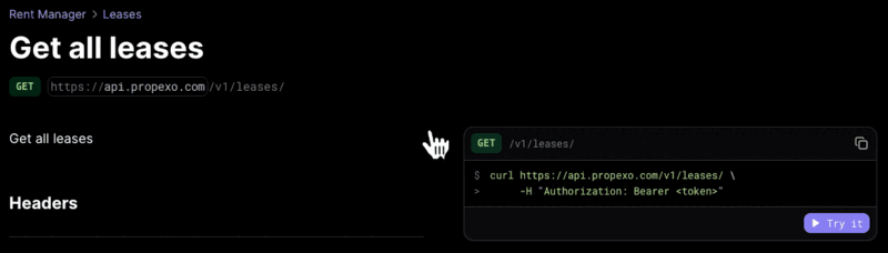 try in docs