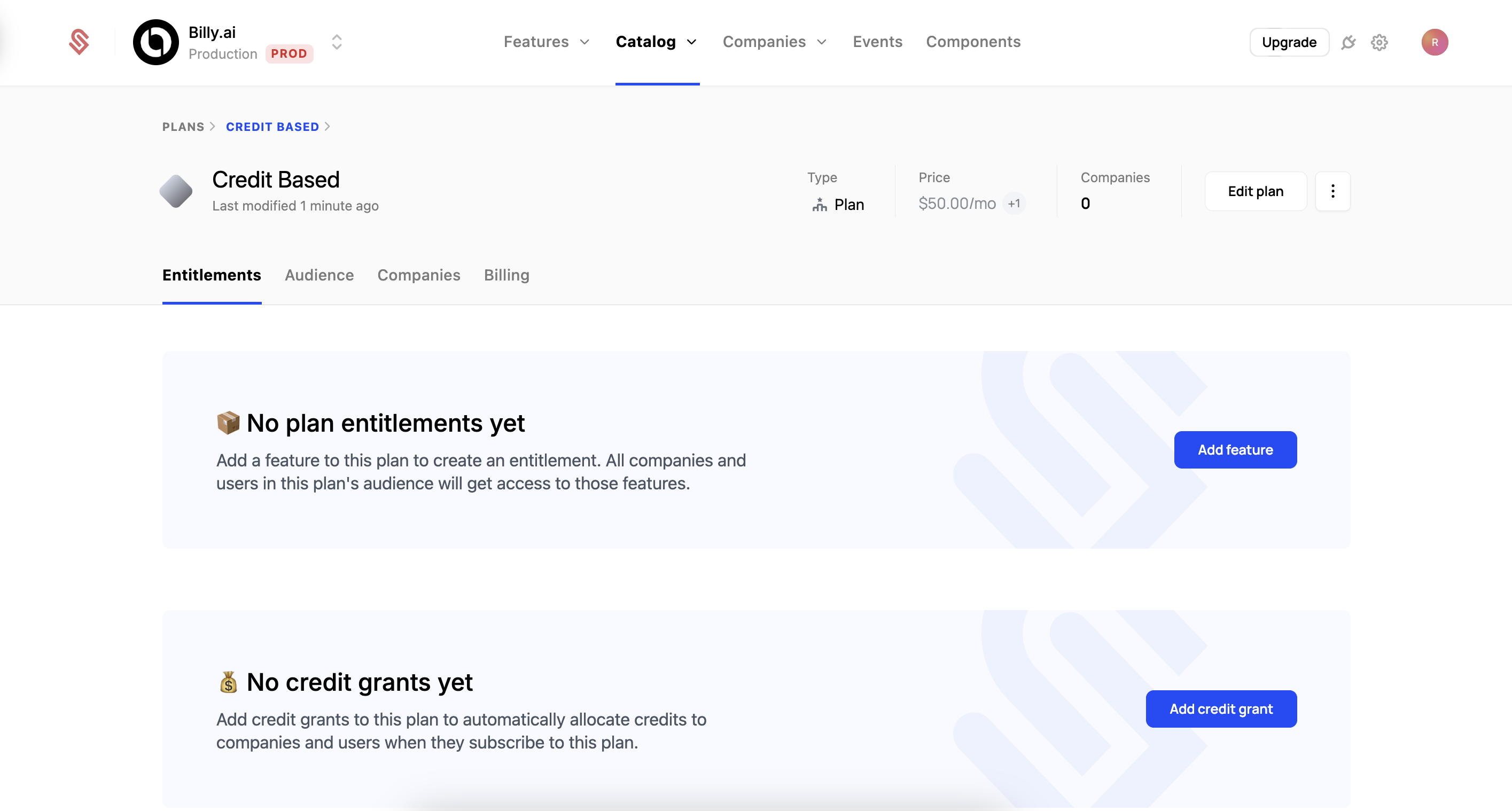 Add Credit Grant 1