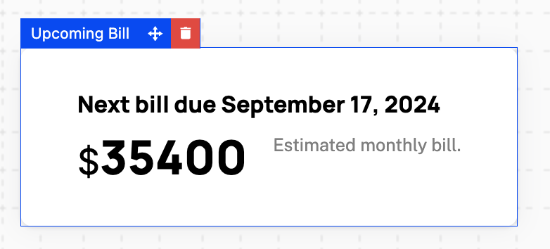 Upcoming bill